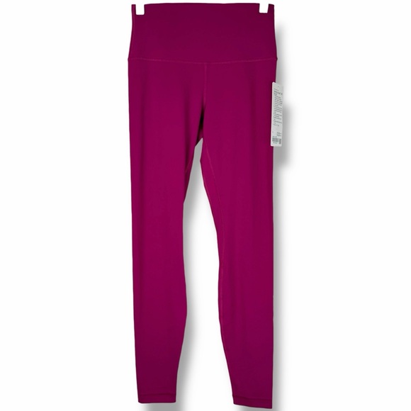 lululemon Align High Rise HR 28” Tight Leggings Magenta Purple MGPR size 6 NWT - Picture 4 of 8